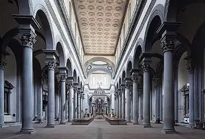 Basilica di Santo Spirito, Florence Filippo Brunelleschi